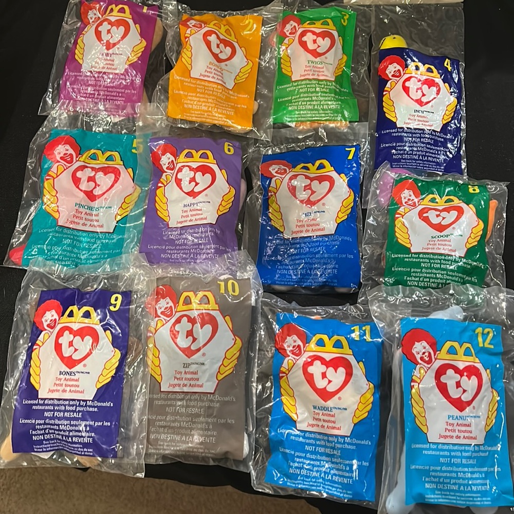 McDonald’s TY Beanie Babies 1998